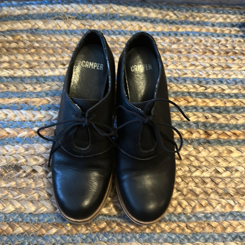 Camper chunky heels
